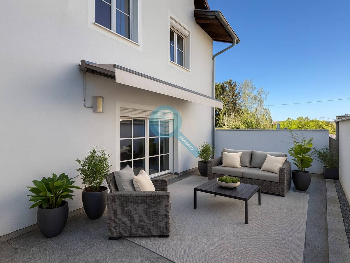 Neuer Preis! Eckreihenhaus mit großer Terrasse, Garage & Stellplatz, Gallspach