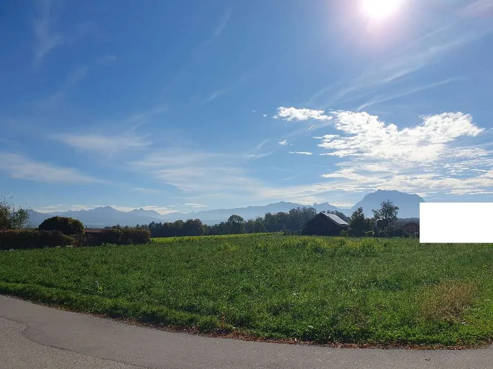 Ebenes Grundstück mit Traunsteinblick - Ansicht 3