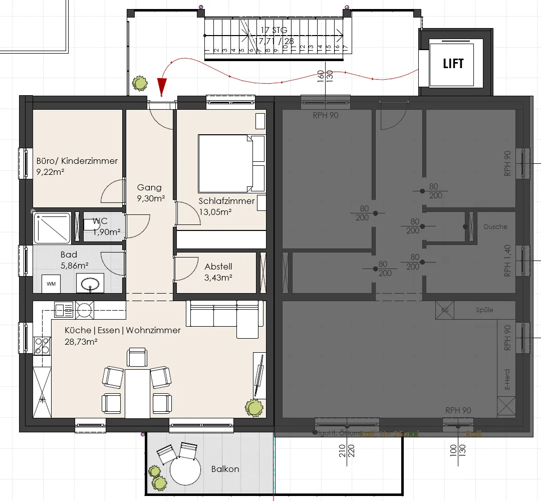 Wohnung – Altschwendt - Ansicht 3