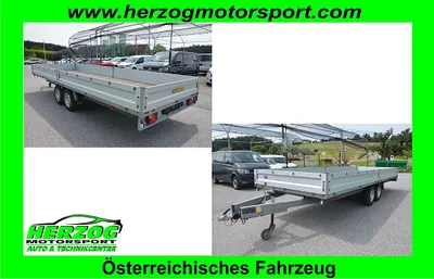 Humer GTP 3560 NEUWERTIG Hochlader Anhänger Anhänger