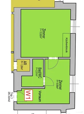 Gewerbeimmobilie kaufen in Graz – 26,32 m², € 74.900 – Bild 7 von 7