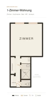 1-Zimmer-Wohnung kaufen in Wien – 30,54 m², € 175.000 – Bild 13 von 13