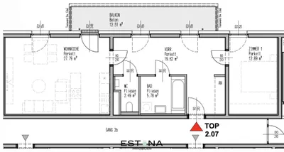 2-Zimmer-Wohnung mieten in Wien – 68,57 m², € 1.195 – Bild 18 von 19