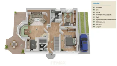 5-Zimmer-Haus kaufen in Gänserndorf – 100 m², € 473.000 – Bild 41 von 43