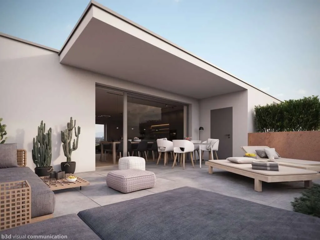Helle freundliche Terrassenwohnung Top A.12 - Neubauprojekt SCHÖN | DORF | BLICK - Ansicht 3