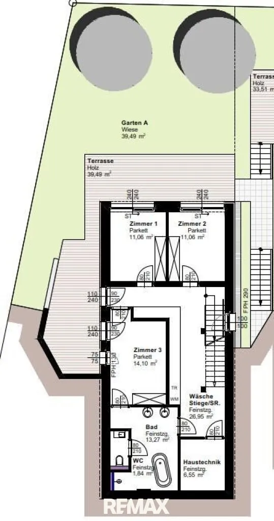 Haus mit großen Terrassen und schönem Ausblick! Neubauprojekt in Waltendorf! - Ansicht 3