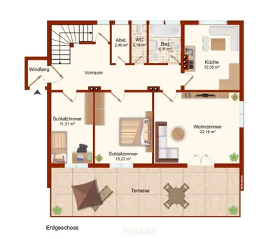 6-Zimmer-Haus kaufen in Tulln – 177 m², € 445.000 – Bild 18 von 21