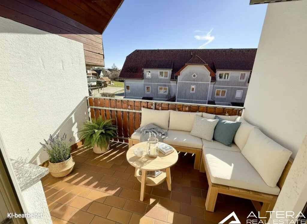 Ruhige 2-Zimmer-Wohnung in Lieboch: Balkon, Klimaanlage, Carport und vieles mehr - ab Sofort! - Ansicht 3