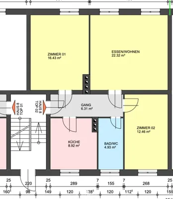 3-Zimmer-Wohnung mieten in Bruck-Mürzzuschlag – 70,3 m², € 685 – Bild 15 von 15