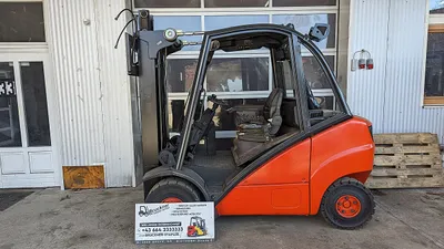 Linde Linde 2,5 tonnen Diesel Triplex& Zinkenverstell... Gabelstapler