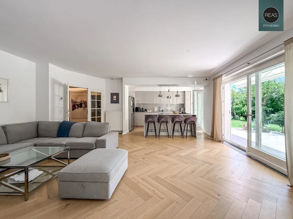 Sievering: Luxuriöse Garten-Oase mit Depot-Gebäude, Pool & Tiefgarage - Ansicht 2