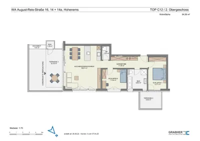 3-Zimmer-Wohnung mieten in Dornbirn – 84,94 m², € 1.750 – Bild 7 von 10