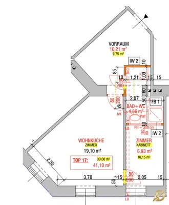 2-Zimmer-Wohnung kaufen in Wien – 41 m², € 229.000 – Bild 22 von 22