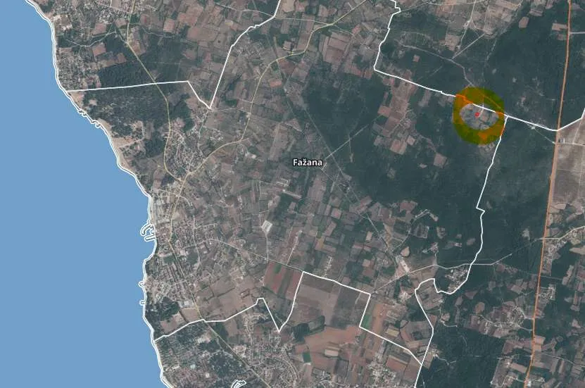 Kroatien/Istrien: Bei Fazana günstige Kaufgrundstücke in absoluter Ruhelage und nur 3km vom Meer - Ansicht 3