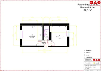 2-Zimmer-Wohnung mieten in Vöcklabruck – 38,67 m², € 293 – Bild 8 von 8