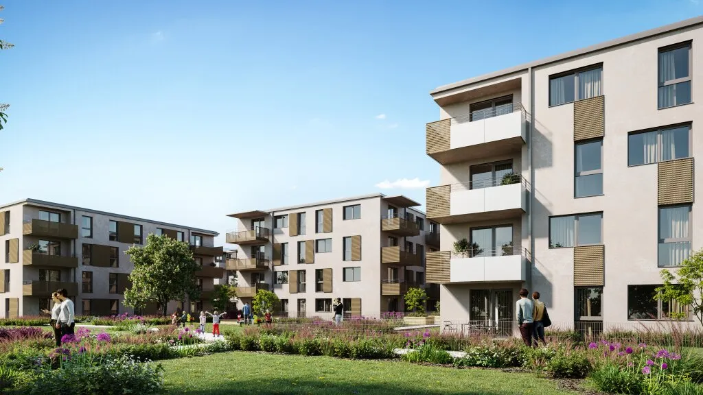 Moderne Erstbezugswohnung für Paare - Toplage nahe dem Zentrum St. Pölten