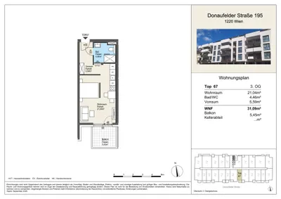 1-Zimmer-Wohnung kaufen in Wien – 31,09 m², € 199.000 – Bild 9 von 11