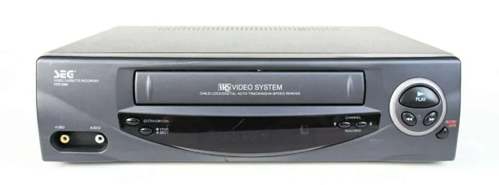 SEG - VCR 2350 " - Videorecorder mit Fernbedienung