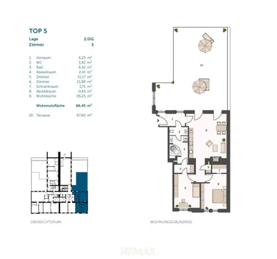 3-Zimmer-Wohnung kaufen in Wien – 66,45 m², € 417.000 – Bild 10 von 10