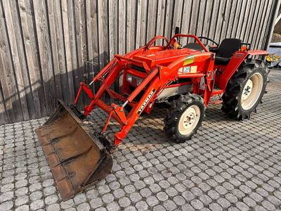 Yanmar FX255 Kleintraktor Diesel Allrad mit Orig Front... Agrarfahrzeug