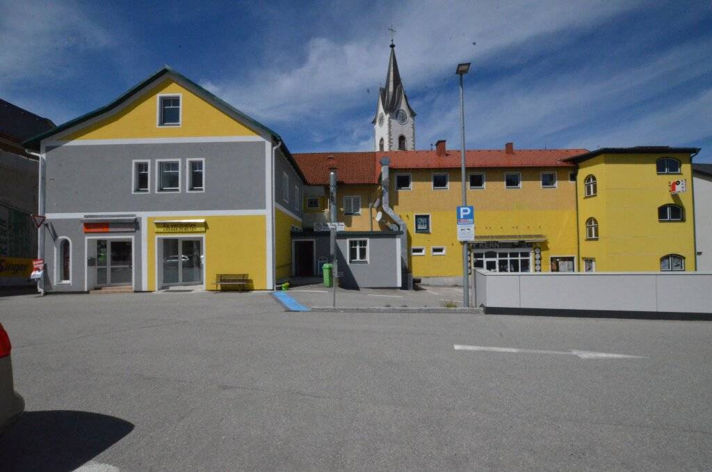 Geschäfts- u. Wohnobjekt mit Potential vis a vis Top-Sparmarkt - Zentrum Unterweissenbach (Baurecht oder Superädifikat) - Ansicht 2