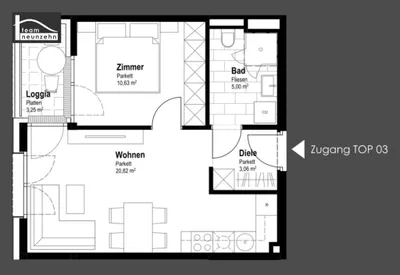 Immobilie kaufen in Wien – 39,51 m², € 175.100 – Bild 12 von 12
