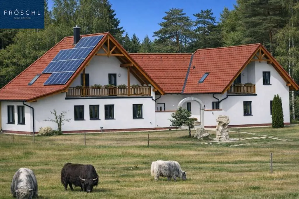 Einzigartiges Landgut im Waldviertel - 70.010 m² mit Wohnhaus, Ferienwohnungen & Alpaka/Yak-Zucht - Ansicht 2