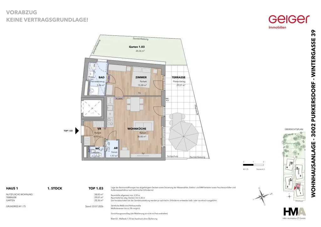 Wohnung – Purkersdorf, Süßfeld - Ansicht 2