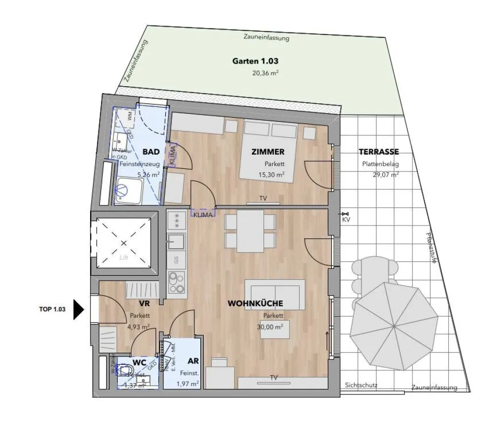 Wohnung – Purkersdorf, Süßfeld - Ansicht 3