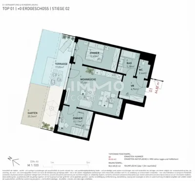 3-Zimmer-Wohnung kaufen in Mödling – 64,82 m², € 330.500 – Bild 7 von 7