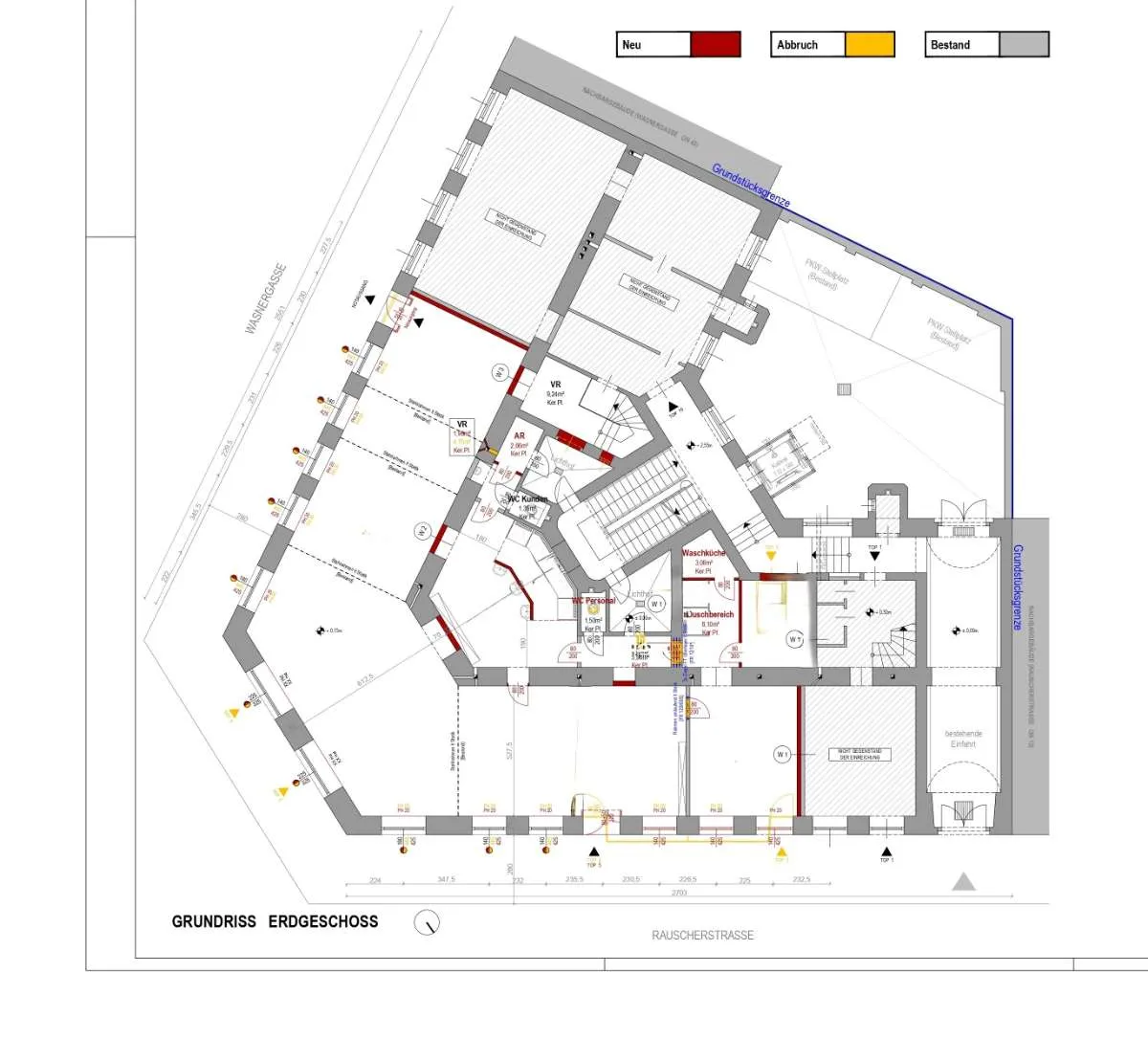 Helle Gewerbefläche, Shared Office, Ordination, Arztpraxis, Fitness, Therapie Zentrum, Büro, Fotostudio, Wellness- 260 m², 6 m Deckenhöhe, große Fensterfronten – pohled 3
