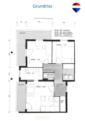 3-Zimmer-Wohnung kaufen in Salzburg-Umgebung – 70,08 m², € 395.000 – Bild 15 von 16