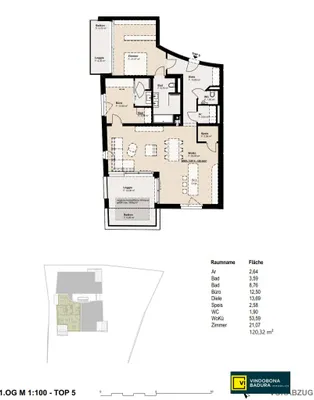 3-Zimmer-Wohnung kaufen in Mödling – 120 m², € 1.438.000 – Bild 8 von 9