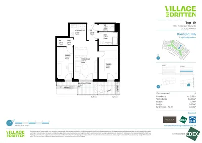 3-Zimmer-Wohnung kaufen in Wien – 64,69 m², € 471.600 – Bild 11 von 11