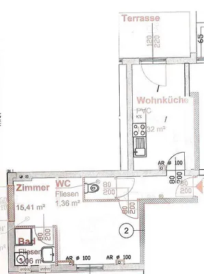 2-Zimmer-Wohnung mieten in Wien – 36 m², € 849 – Bild 8 von 13