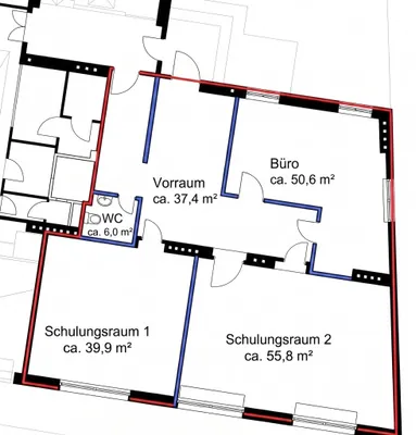 2-Zimmer-Gewerbeimmobilie mieten in Wien – 190 m², € 3.210 – Bild 5 von 5