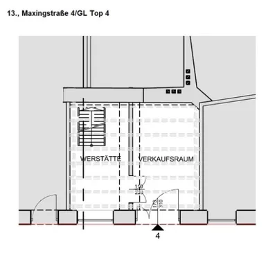 2-Zimmer-Gewerbeimmobilie mieten in Wien – 47 m², € 1.250 – Bild 7 von 7