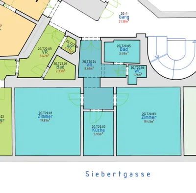 2-Zimmer-Wohnung mieten in Wien – 58,74 m², € 1.049 – Bild 12 von 12