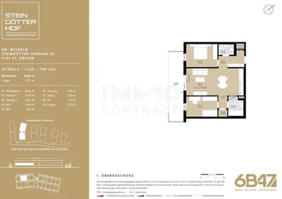 3-Zimmer-Wohnung kaufen in Sankt Pölten – 66,59 m², € 265.600 – Bild 10 von 10