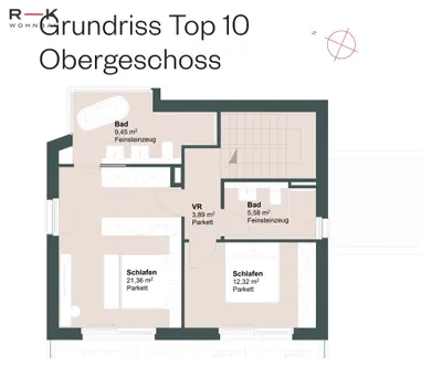 4-Zimmer-Wohnung kaufen in Salzburg Stadt – 113,61 m², € 1.710.000 – Bild 4 von 6