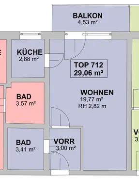 1-Zimmer-Wohnung mieten in Salzburg Stadt – 30 m², € 819 – Bild 8 von 8