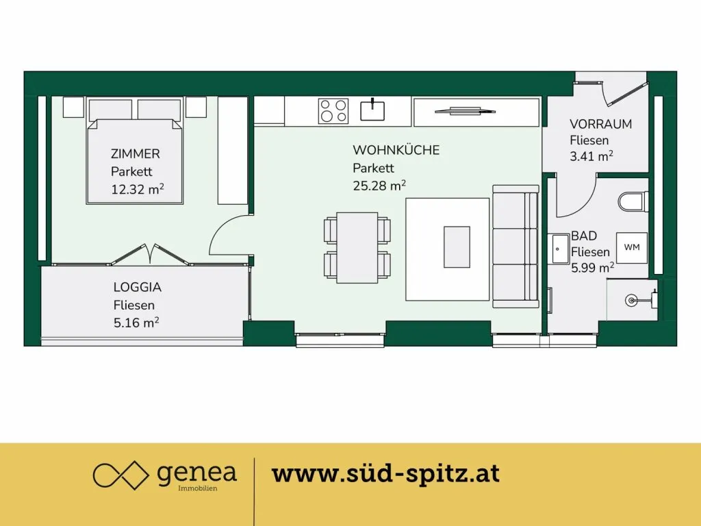 Apartment in Graz, Katastralgemeinde Baierdorf, Eggenberg - View 2
