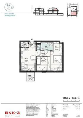 3-Zimmer-Wohnung kaufen in Korneuburg – 69,15 m², € 468.259 – Bild 11 von 11