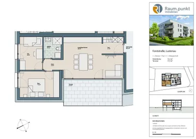 2-Zimmer-Wohnung kaufen in Dornbirn – 55,3 m², € 399.000 – Bild 3 von 7