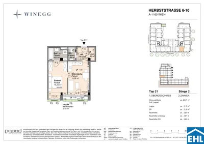 2-Zimmer-Wohnung kaufen in Wien – 40,94 m², € 255.200 – Bild 13 von 13