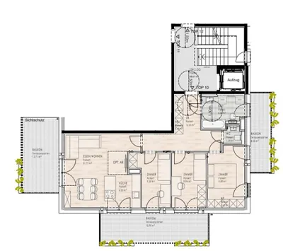 4-Zimmer-Wohnung kaufen in Zell am See – 79,94 m², € 518.000 – Bild 2 von 3