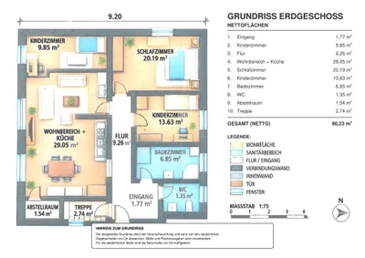 4-Zimmer-Haus kaufen in Leibnitz – 93,49 m², € 359.000 – Bild 51 von 51