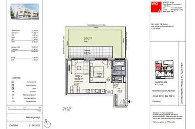2-Zimmer-Wohnung kaufen in Wien – 46,62 m², € 269.000 – Bild 25 von 26
