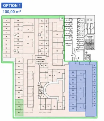 1-Zimmer-Gewerbeimmobilie mieten in Wien – 100 m², € 716 – Bild 7 von 9
