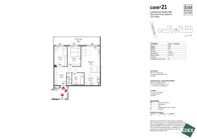 3-Zimmer-Wohnung mieten in Wien – 77,23 m², € 1.299 – Bild 21 von 22